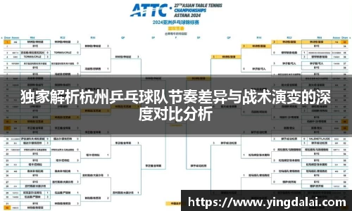 独家解析杭州乒乓球队节奏差异与战术演变的深度对比分析